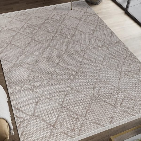Akasya AK014 – Beige Modern Rug