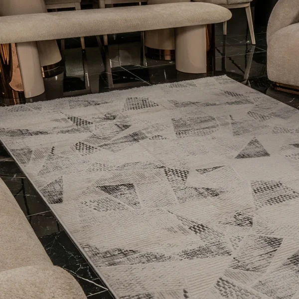 Kreasyon Alin AL001 – Cream Modern Rug
