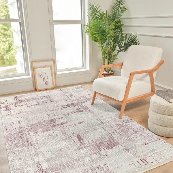 Kreasyon Bereket BE003 – Cream Modern Rug