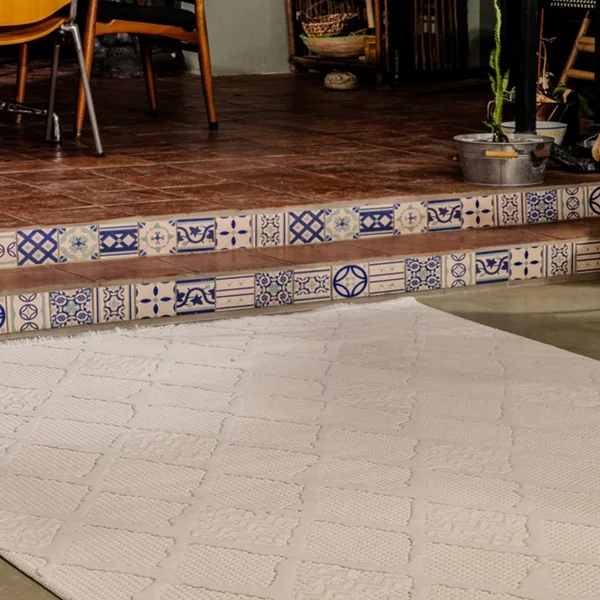 Kreasyon Boyut BY054 – Beige Modern Rug