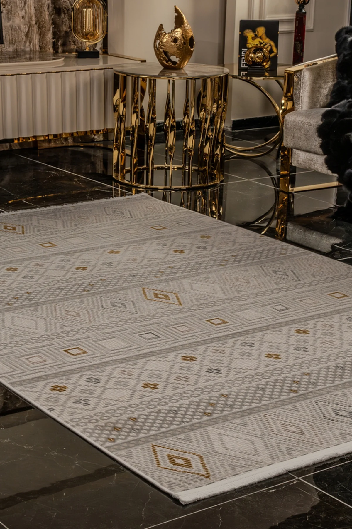 cunda-cn013-krem-uzun-omurlu-yumusak-dokulu-salon-mutfak-koridor-oturma-odasi-yolluk-hali-2826 Kreasyon Cunda CN013 – Nan Modern Rug - Image 1