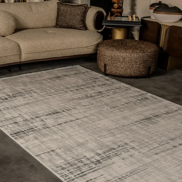 Kreasyon Cunda CN018 – Grey Modern Rug
