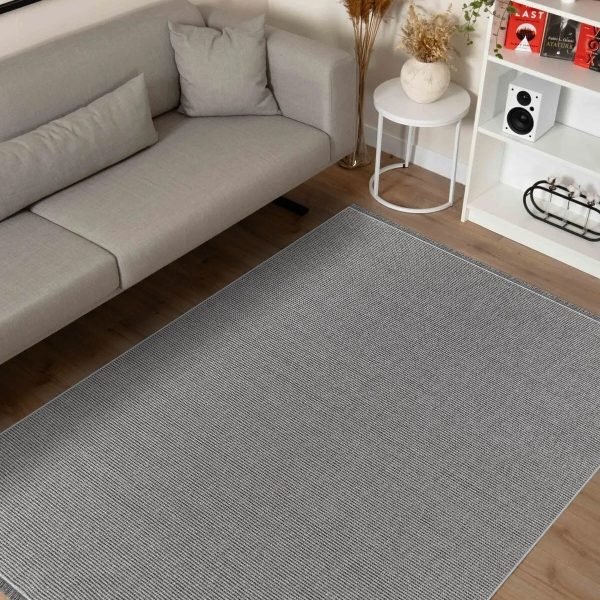 Kreasyon Ecoloop EC002 – Grey Modern Rug