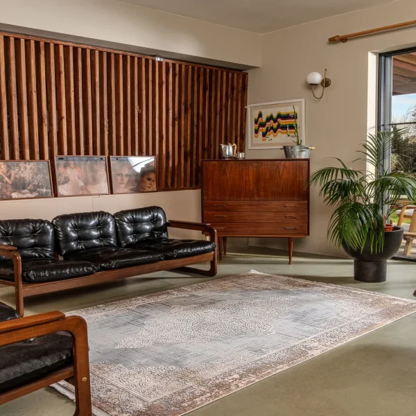 Kreasyon Gallery 1160– Grey Modern Rug