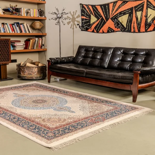 Kreasyon İPeksi–İS003-Beige Modern Rug