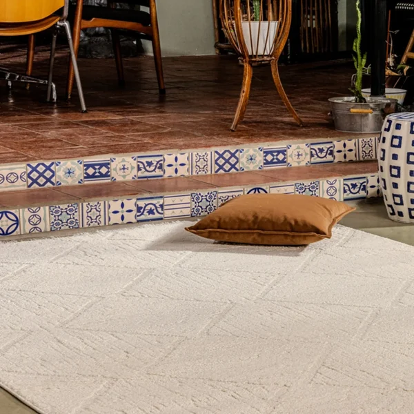 Kreasyon Jolly JL001 – Beige Modern Rug