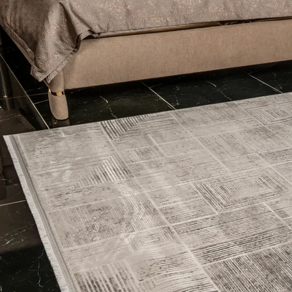 Kreasyon Kadifem KD010 – Beige Modern Rug