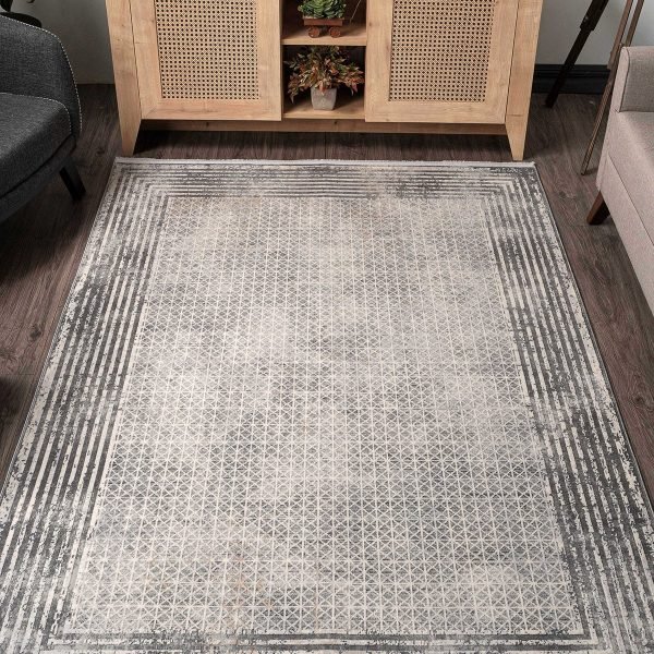 Kreasyon Mazzini –1478 - Grey Modern Rug