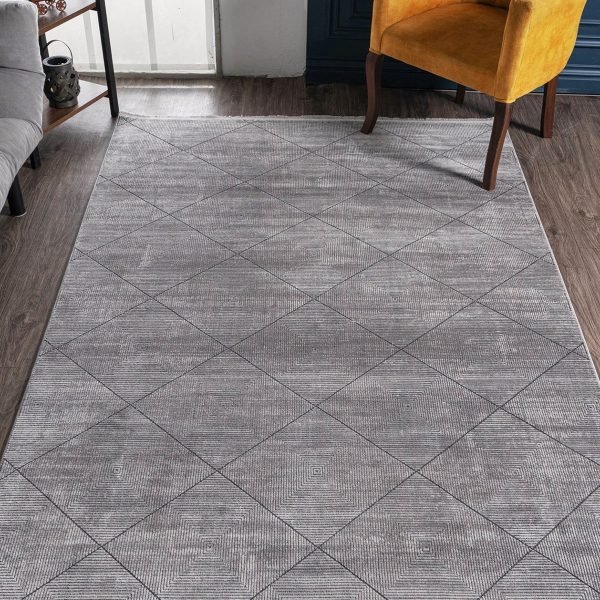 Kreasyon Mazzini –1489 - Grey Modern Rug
