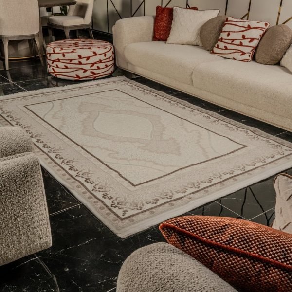 Kreasyon Mexx MX008 – Brown Modern Rug