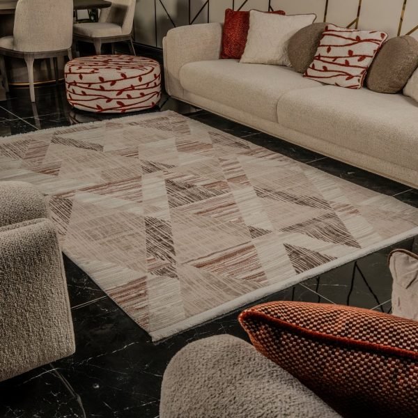 Kreasyon Mexx MX009 – Multicolor Modern Rug