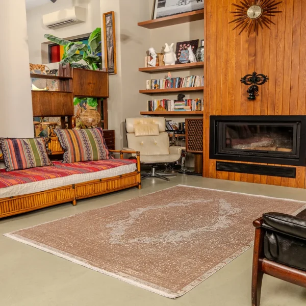 Kreasyon Modern MD002 – Beige Modern Rug