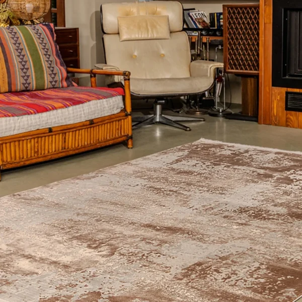 Kreasyon Modern MD010 – Beige Modern Rug