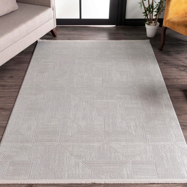 Kreasyon Nar A0190 – Beige Modern Rug
