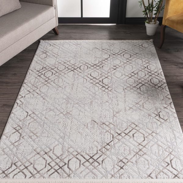Kreasyon Nar A0232 – Beige Modern Rug