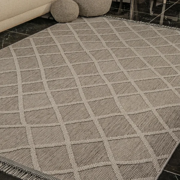 Kreasyon Natura 9964 – Grey Modern Rug
