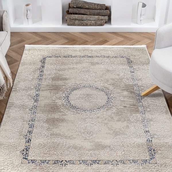Kreasyon Nazende NZ002 – Beige Modern Rug