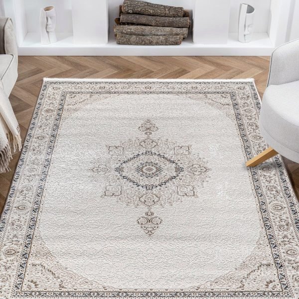 Kreasyon Nazende NZ006 – Beige Modern Rug
