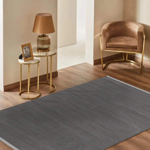 Kreasyon Nevv NV002 – Anthracite Modern Rug