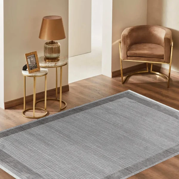 Kreasyon Nevv NV007 – Grey Modern Rug