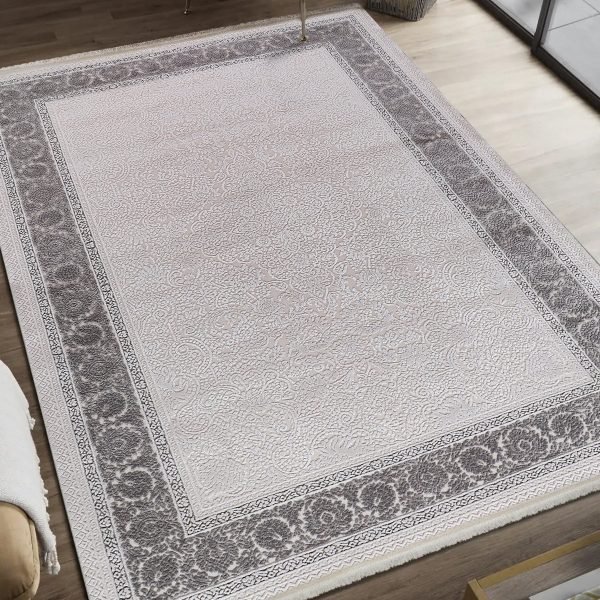 Kreasyon Serenat SE004 – Cream Modern Rug
