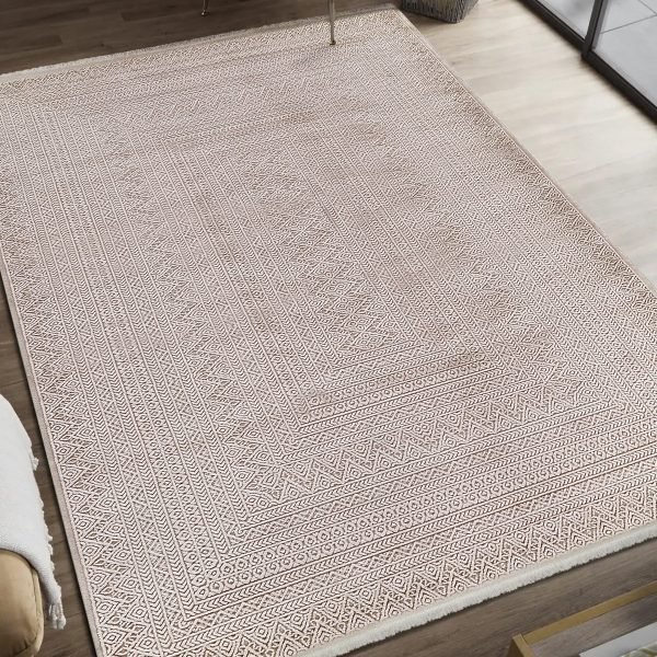 Kreasyon Serenat SE008 – Cream Modern Rug