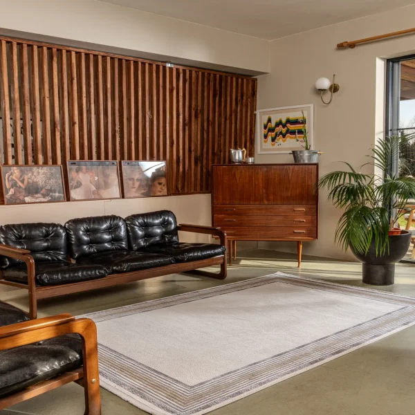 Kreasyon Gallery A0310 – Grey Modern Rug