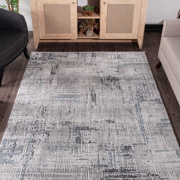 Kreasyon Vavien A0072 – Beige Modern Rug