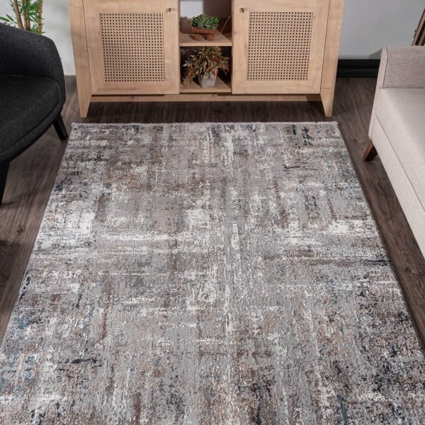 Kreasyon Vavien A0076 – Beige Modern Rug